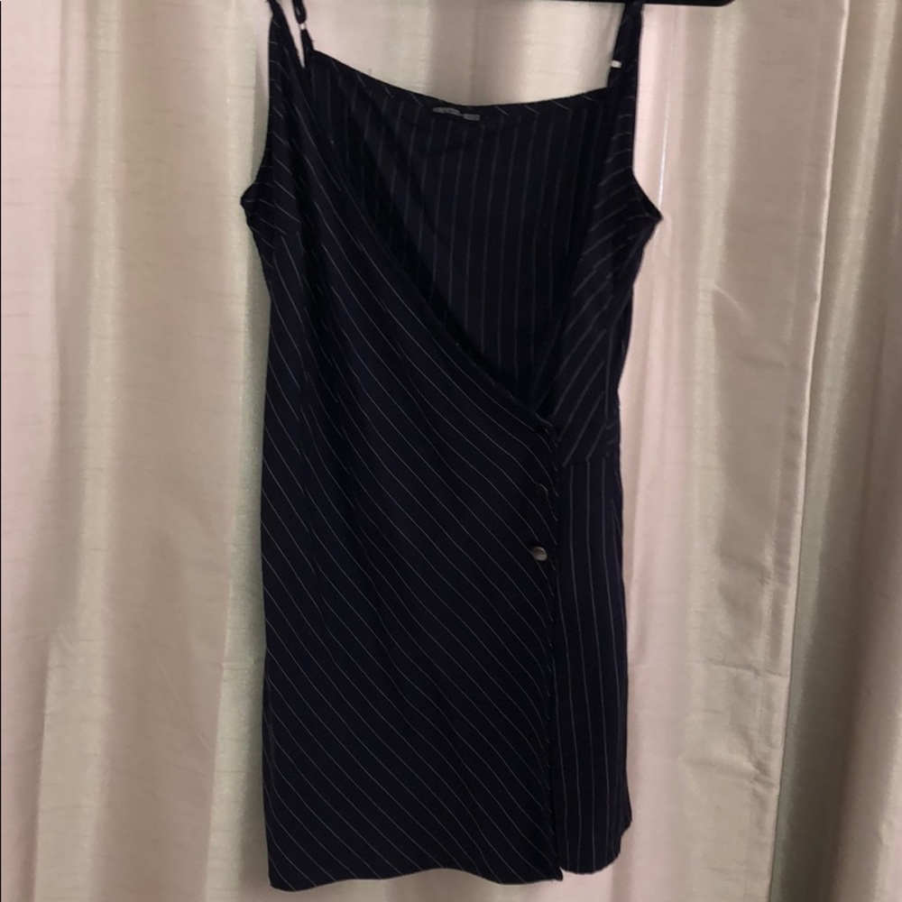 Navy blue romper